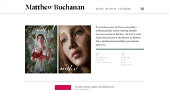 Desktop Screenshot of matthewbuchanan.name